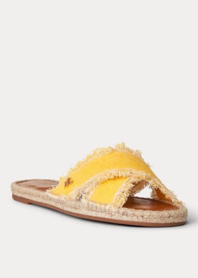 Women's Ralph Lauren Marni Canvas Sandals | 734205LIF